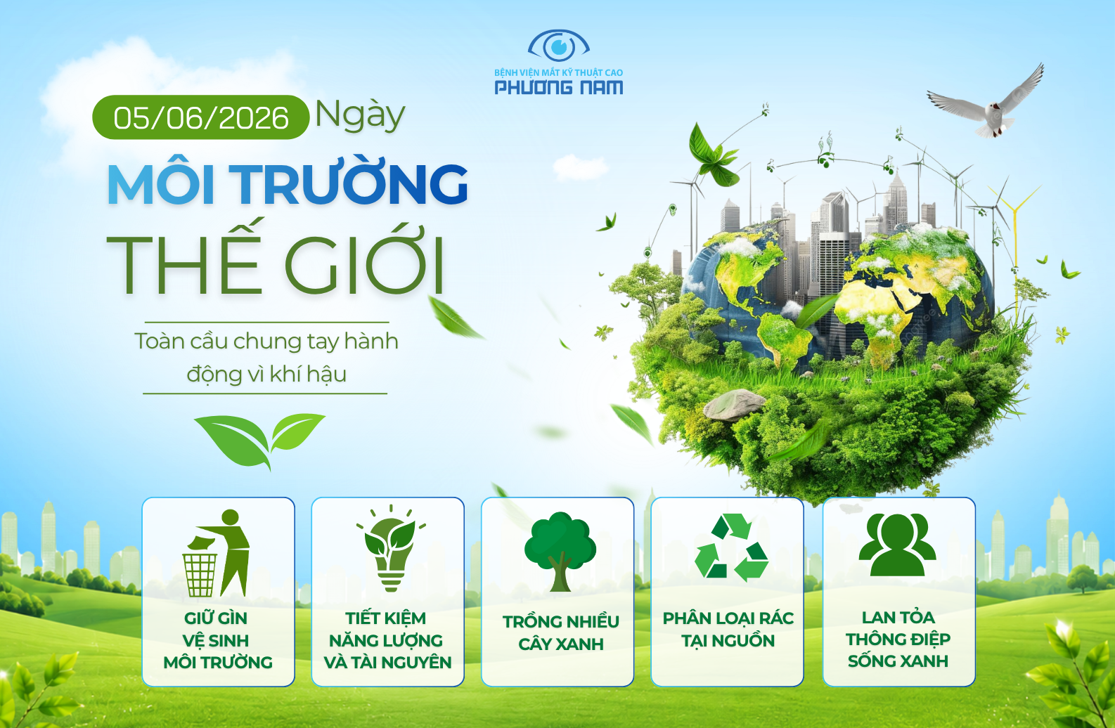 Hưởng ứng ngày môi trường thế giới